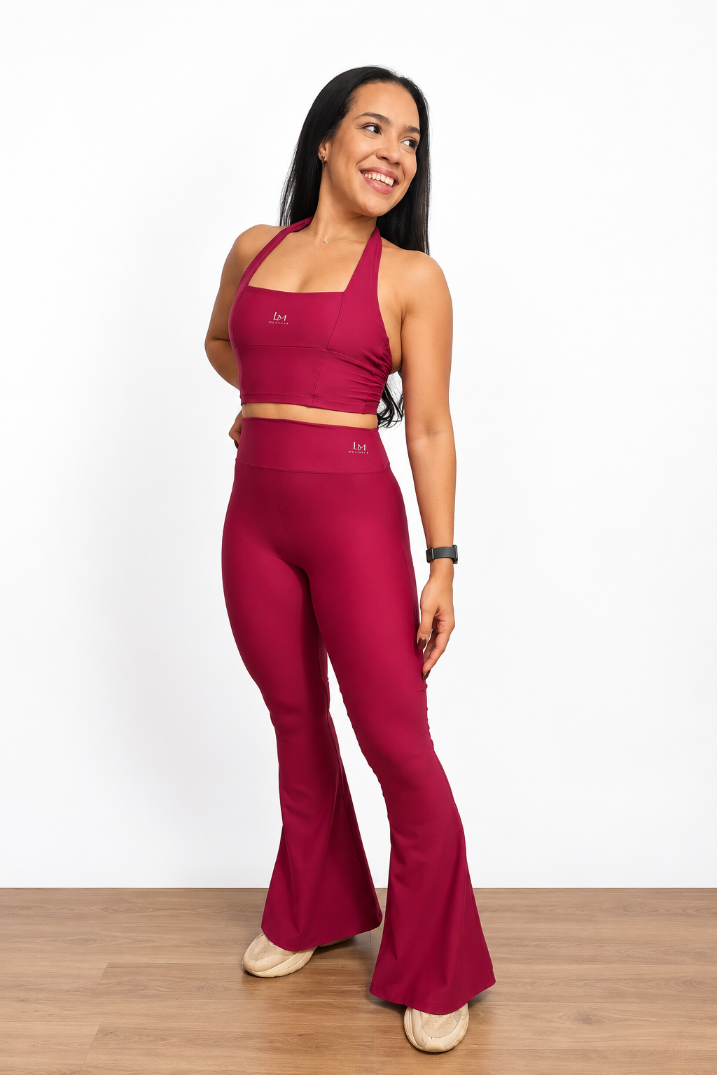 CONJUNTO PIETRA FLARE BORDÔ